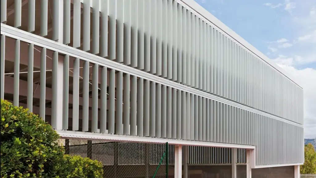 fachada de vidro